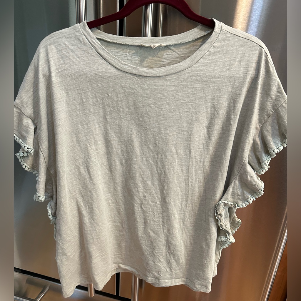 Cotton Blue Brand Top